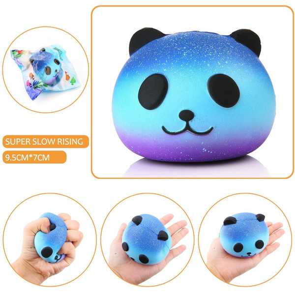 Fashion Panda Scented Squishy Slow Rising Cute Phone Straps Pendant Soft Squeeze Xmas Gift