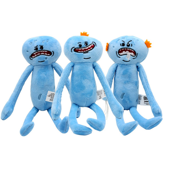 Cute Rick And Morty Plush Doll Cartoon Anime Stuffed Soft Toy Doll Perfect Gift For Birthday 25cm