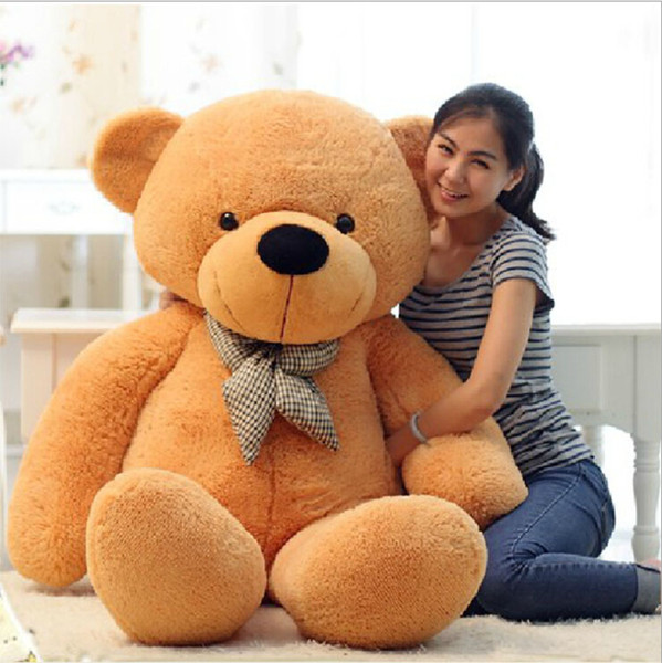 Oversized Plush Toy Teddy Bear Doll 1.6 m 2 m With a Bow Tie Big Teddy Bear