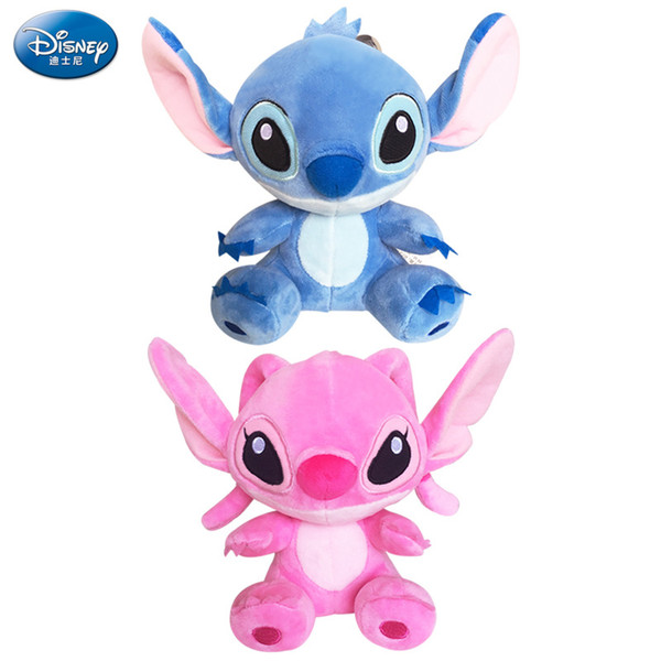 Authentic Stitch plush stuffed toys for children's gifts Car dolls Small doll ornaments Charm Star Baby