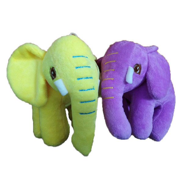 10 Pieces Cute Plush Elephant 25cm Doll Baby Soft Plush Elephant Plush Toys Stuffed Animals Babies