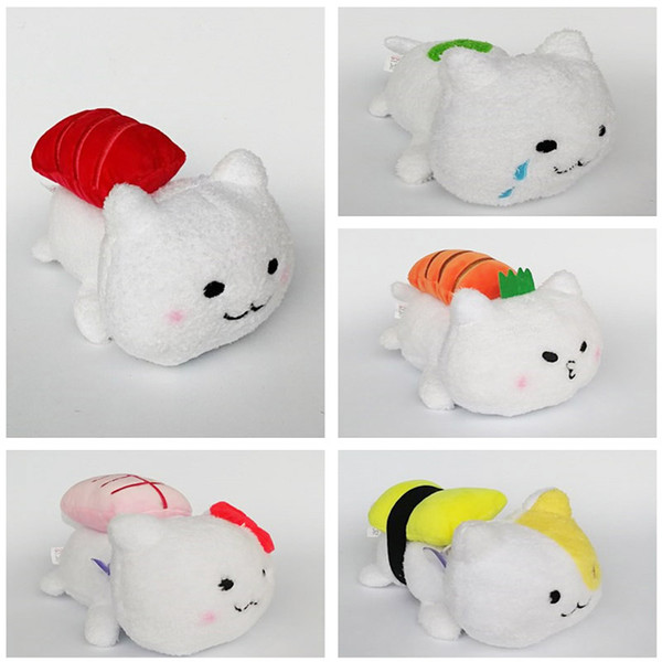 Hot Sale San-x AMUSE Sushi Cat Plush Stuffed Toy For Kids Best Holiday Gifts 8inch 20cm Wholesale