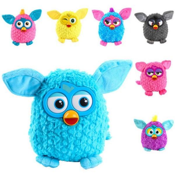 18cm Cute Plush Doll Soft Toys Stuffed Soft Kawaii Animal Furbiness Pets Owl Elf Plush Toys furbyes boom Kids Baby Gift