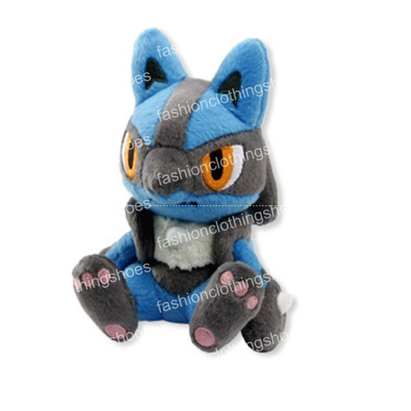 18cm Riolu Pokémon Pocket Monsters Plush Doll Stuffed Animals Toy For Baby Gifts