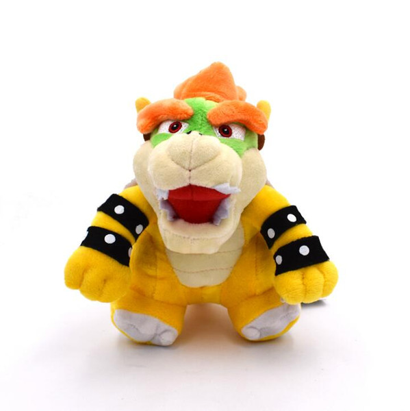 25cm Bowser Koopa Plush Toy Super Mario Bone Kubah Dragon Children Cartoon Soft Plush Stuffed Dolls Koopa