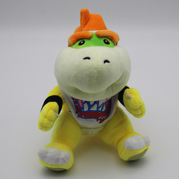 Super Mario bros plush toys 15cm Bowser JR Koopa Bowser dragon plush doll Brothers soft Plush Retail