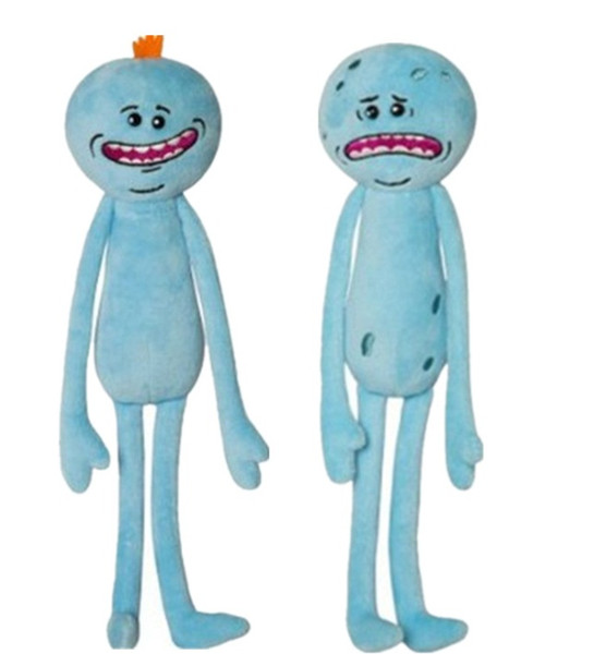 9.8inch(25cm) Rick and Morty Happy Sad Meeseeks Stuffed Plush Toys Dolls For Kids Gift 2design Sad Meeseeks toy toys