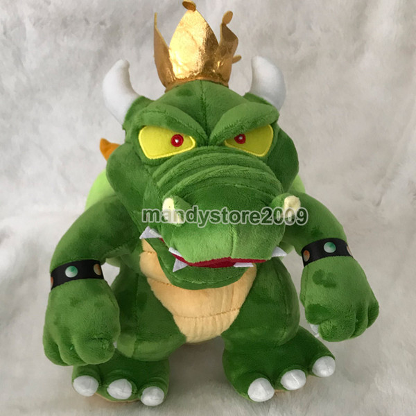 2019 Newest 30cm Super Mario Plush Toy Green King Koopa Broswer Plush Toy Children Cartoon Soft Plush Stuffed Dolls for kids