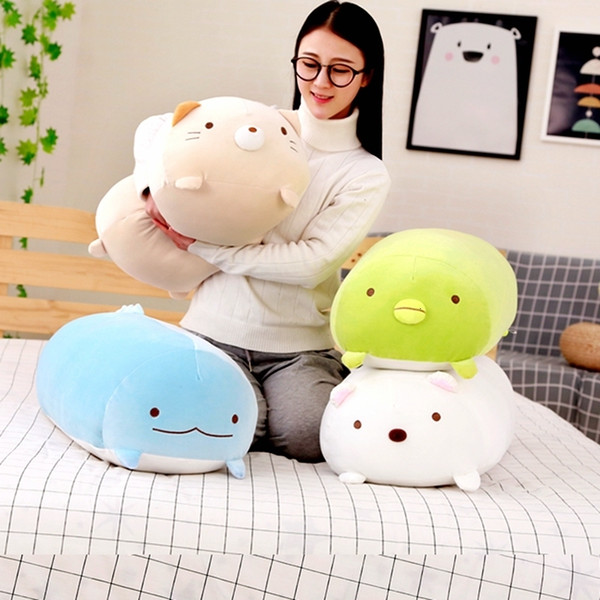 1pc 30cm Japanese Animation Sumikko Gurashi Plush Toys Corner Bio Cartoon Doll for Kids Valentine Gifts