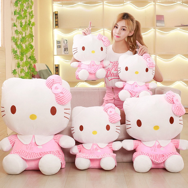 Genuine Hellokitty Doll Plush Toys ,Adorable Hello Kitty Dolls ,Girls Day Gift ,Christmas Gift /40Cm Animals