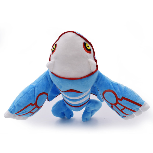 1Pcs Big Size 14inch 37cm Anime Kyogre Plush Toys Stuffed Soft Animals Dolls