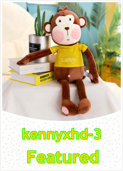 Cute dull monkey plush toy doll cute pet long legged monkey to give girls children gifts