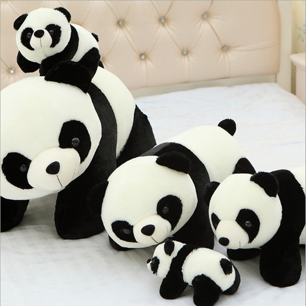 Super Cute Large Size 40cm Panda Plush Toy Baby Sleeping Appease Doll Kids Gifts