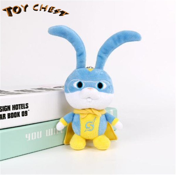 TOY CHEST 10cm Cute The Secret Life Of Pets 2 Mini Animal Soft Stuffed Plush Toy Rabbit Dog Cartoon Doll Gift for Kid