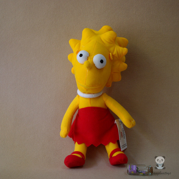 Girl Birthday Gifts Simpsons Lisa Doll Plush Toys Present Cute Children Toy Stuffed Good Quality