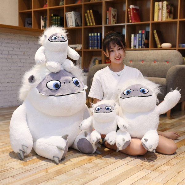 35cm 55cm 90cm Abominable Snow monster plush 2019 New Movie cute Anime doll toys for Children gif B