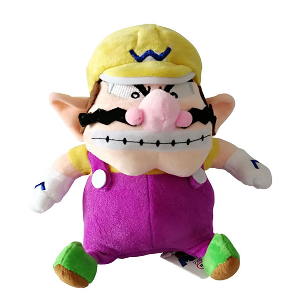 New LUIGI Bros Wario Plush Doll Stuffed Toy For Child Best Gifts ( 3pcs/Lot - Size : 9.5