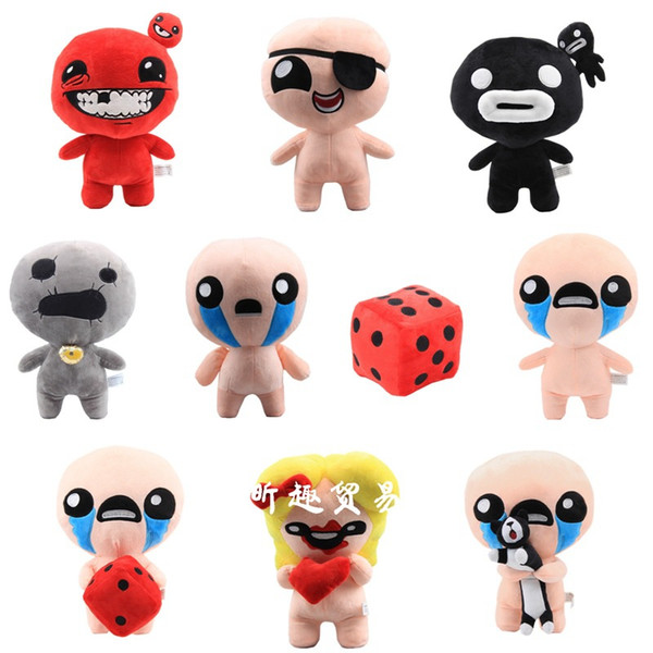 Hot ISAAC Magdalene dice plush toy for child best gifts 10-30cm