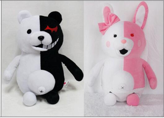 New Monokuma plush toy Danganronpa: Trigger Happy Havoc Monokuma Plush Doll Toys Teddy bear Stuffed Animals