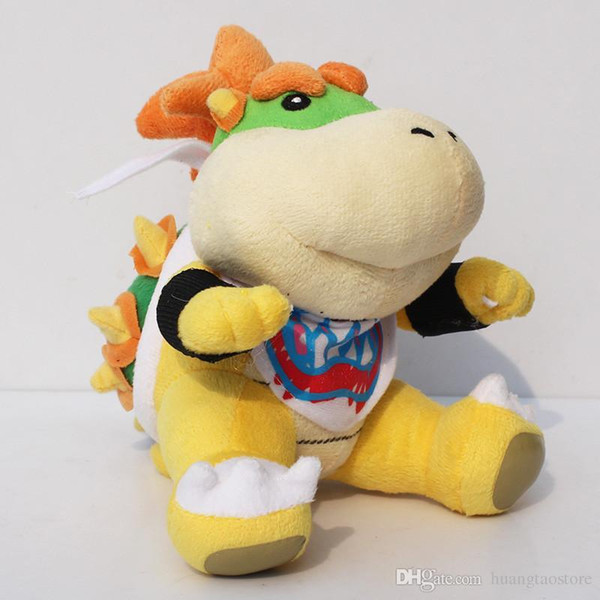 7 inch plush toys Koopa Bowser dragon plush doll Brothers Bowser JR soft Plush