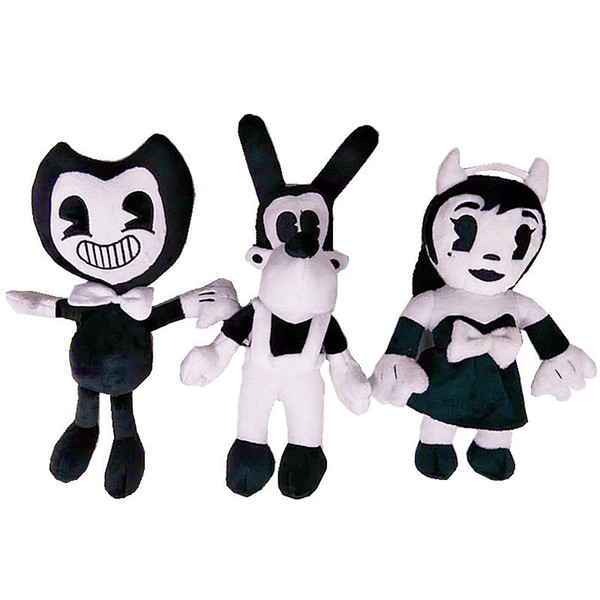 Bendy Dog Bendy and the Ink Machine Plush Toys 30cm Chidlren Thriller Game Plush Dolls For Chidlren Gift Bendy Dog