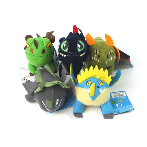 How to Train Your Dragon 2 Plush toys cartoon Stuffed Animals 12-18cm for children gift C4545