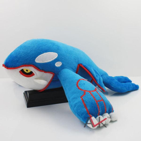 Large size Kyogre Plush Toy Stuffed Doll For Baby kids Gifts 14inch 37cm