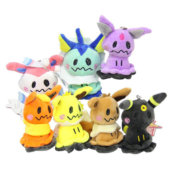 Best-selling Detective Pikachu Plush dolls 12cm Pikachu plush toys cartoon Stuffed animals toys soft best Gifts