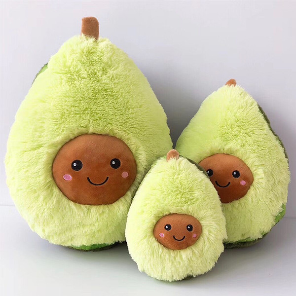 20/30/40CM Avocado Fruit Cute Plush Toy Filled Doll Cushion Pillow Child Child Christmas Gift Girl kids toys