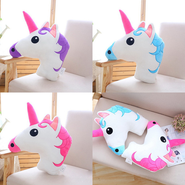 Christmas Toy Plush Unicorn Doll Stuffed Animals Girls Toys 45*35cm Rainbow Home Car Decoration Doll Plush Birthday Gifts kids toys