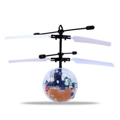 funny Fantastic New Fashion Infrared Induction Flying Flash Disco Colorful LED Ball Helicopter Child Toy
