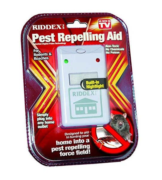 RIDDEX Plus Pest Repeller - Non Toxic Pest Repellant Gets Rid of Bugs & Pests Safe for Children & Pets