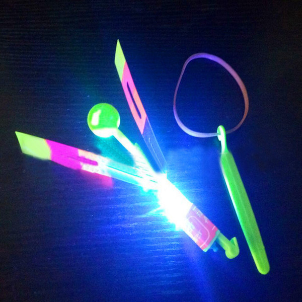 Magic Light Finger Flashing Toys Jumping Spinner Juguetes Toy LED Light Up Flashing Dragonfly Glow For Party Toys brinquedos