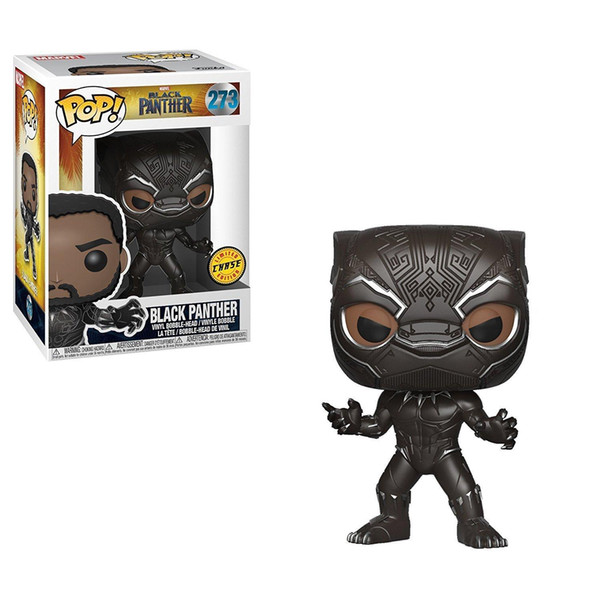 2018 NEW New wholesales Funko POP Black Panther Vinyl Action Figure with Box #620 Collectible Toy Popular Gift Good Quality