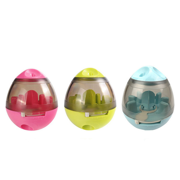 Pet Tumbler Interactive Feeders Dog Shaking Food Dispenser Leak Ball Funny Puzzle Dog Self Feeding Toy Puppy Play Bowl Feeder