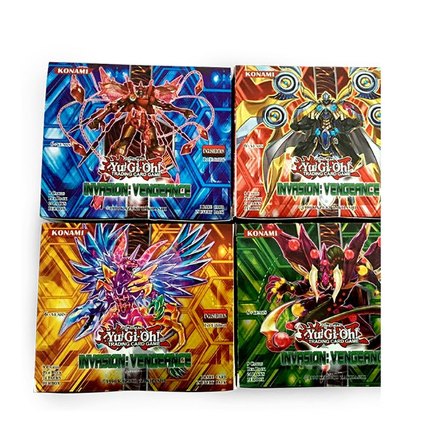 Yugioh Cards Game , Funny Board Game English Edition ,216PCS Collection Cards Play With Friends/Family Children Gift