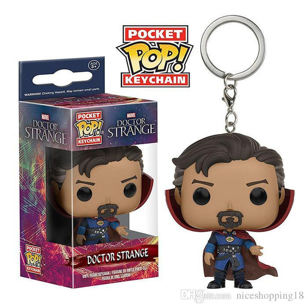low price Discout Funko Pocket POP Keychain - Doctor Strange Vinyl Figure Keyring with Box Toy Gift Good Quality Free Shipping t572