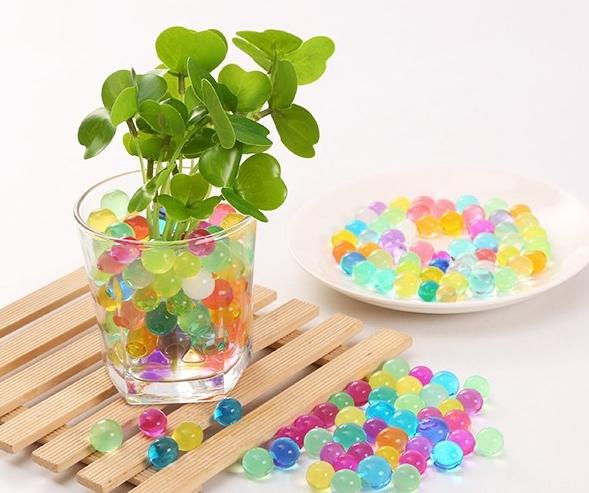 DIY Flowers Potted Cultivation Crystal Mud Soil Water Beads Flower Plant Magic Ball Kids water game balls 50g/bag
