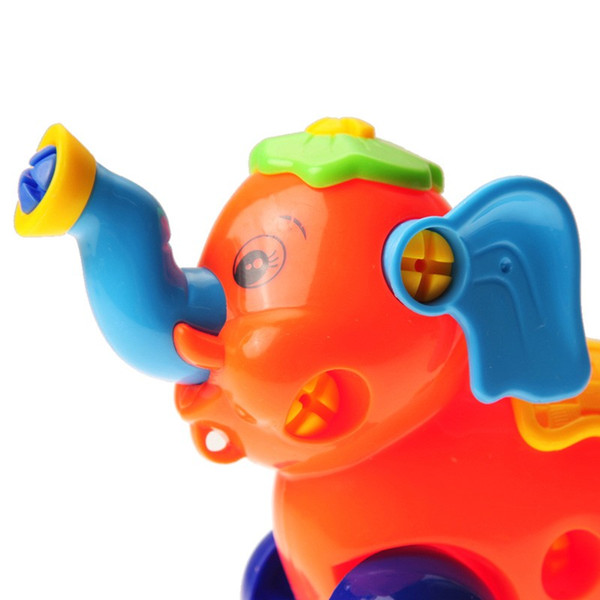 DIY Disassembly Elephant Car Design Building Block Kindergarten Educational Assembled Toy With Tool Clamp and Screwdriver