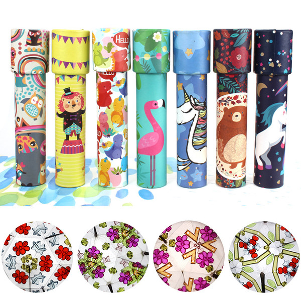 Children Random Rotating Kaleidoscope Rotation Fancy World Baby Toy Kids Colorful Toys Best Gift for Kids