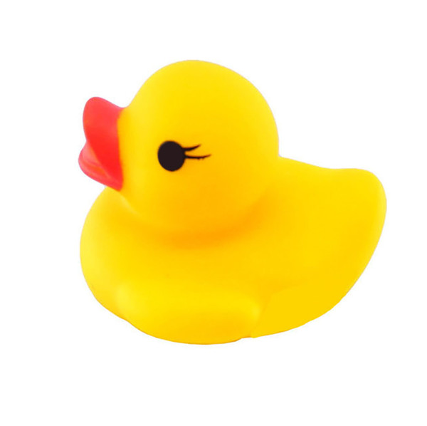 Summer Funny 10PC Squeezing Call Rubber Duck Ducky Duckie Baby Shower Birthday Favors Kids Outdoor Children Toys18mar05
