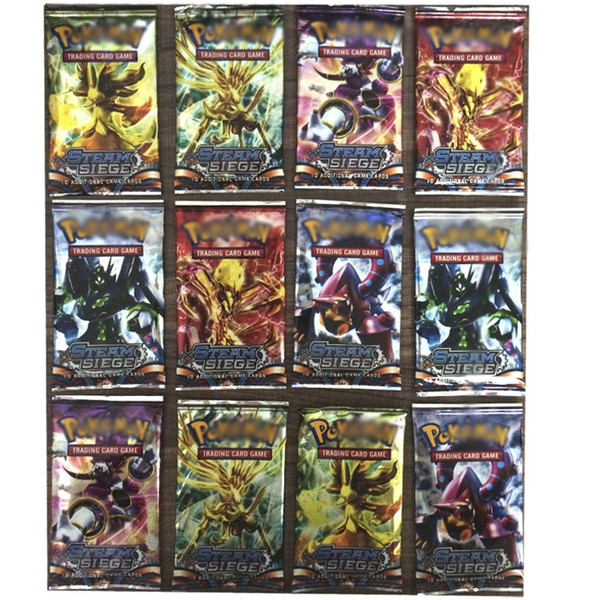 Cards 324pcs/set ANCIENT ORIGINS Cards Cartoon English Trading Card Anime Card Game Pikachu Model Card Party Board Game Toys