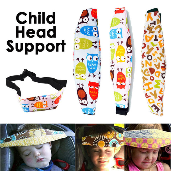 Adjustable Baby Car Seat New Headrest Sleeping Head Protect Pad Cover For Kids Travel Interior Accessories Children Safety Belt