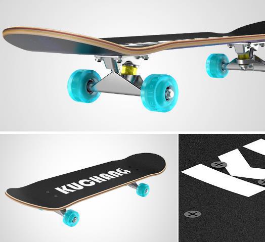 4 pairs of skisFour-wheel skateboard beginners adult children boys girls teenagers road brush professional 4 pairs skis