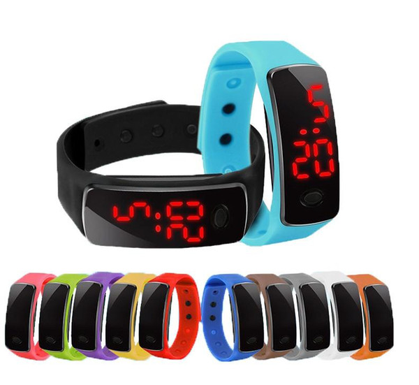 Child Boy Girl LED Sport Electronic Digital Wristwatch Watch For Kids Gift UK