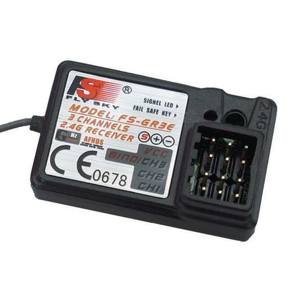 2016 good flysky FS-GR3E 2.4G 3CH Receiver w/ Failsafe FS GT3C GT3B GT2 RC Car Boat NEW