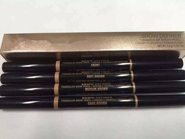 2017 Eyebrow Pencil Makeup 5colors Paint for Eyebrows Cosmetics Eyebrow Enhancers Eye Brow Liner Beauty Make Up Tools BFFA336