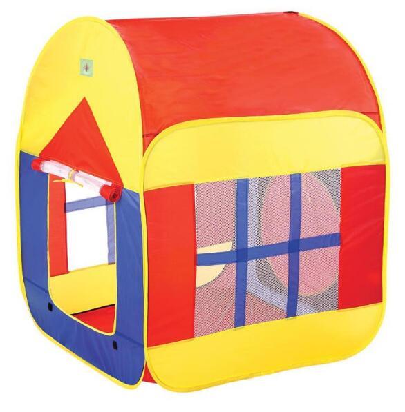 Kid Playing House Toys Storage Tent Breathable Children Adventure Tent House Foldable Pop-up Toy