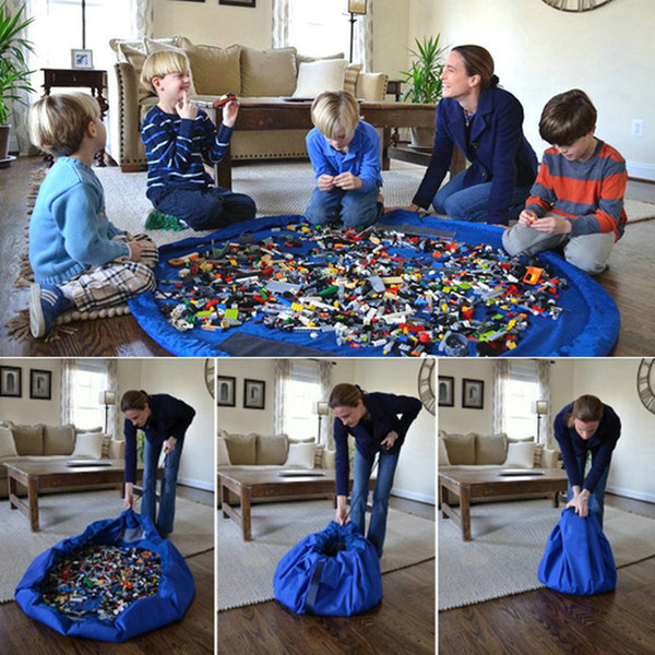 Infant Newborn Toddler Portable Kids Play Mat Storage Bag Toys Organizer Kids Play Mats Portable Kids Play Mat
