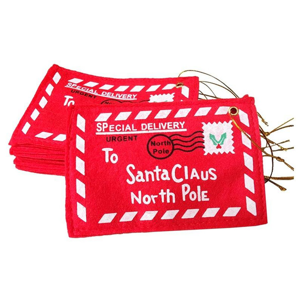 Christmas Gift Card Holders Gift Card Box Candy Holder with Envelopes Christmas Money Card Holder Red